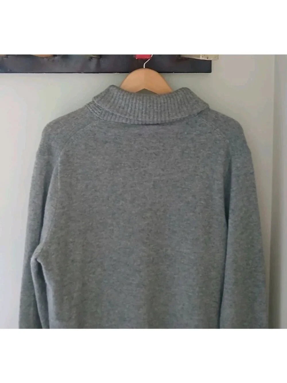 J. Crew Rugged Merino Shawl Collar Sweater